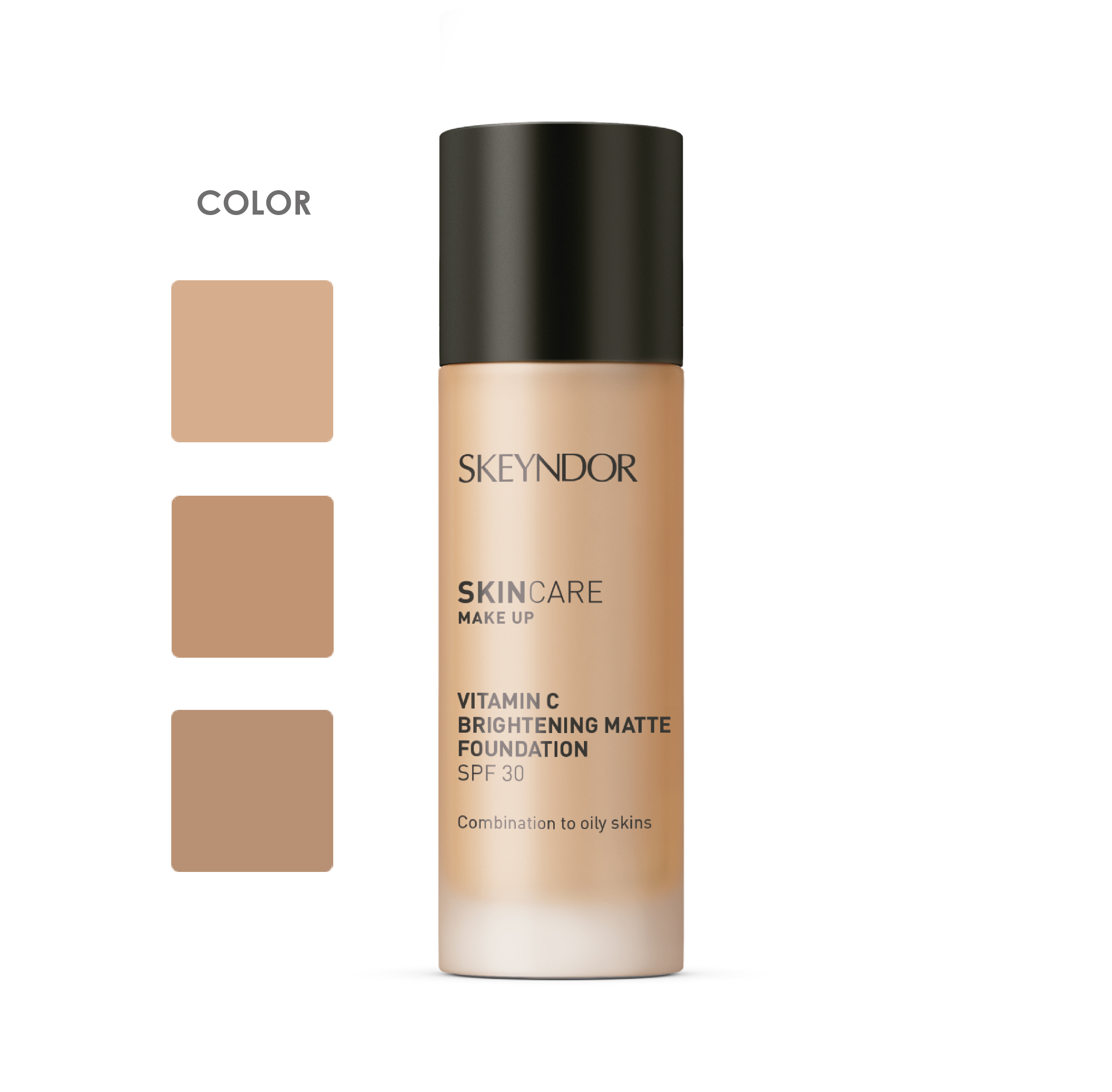 MAQUILLAJE FLUIDO – VITAMIN C BRIGHTENING MATTE FOUNDATION