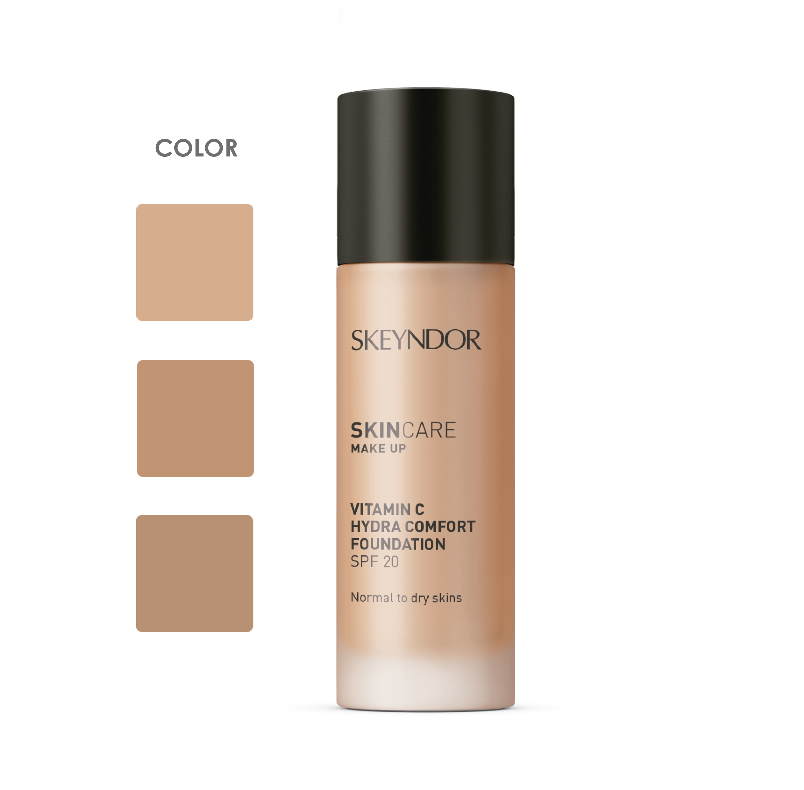 MAQUILLAJE FLUIDO – VITAMIN C HYDRA COMFORT FOUNDATION